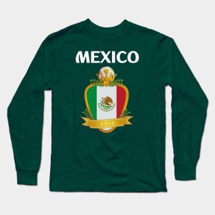 Team Mexico Futbol El Tri Long Sleeve T-Shirt